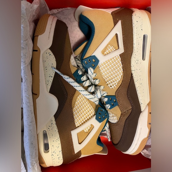 Multicolored Jordan 4’s - Picture 1 of 7